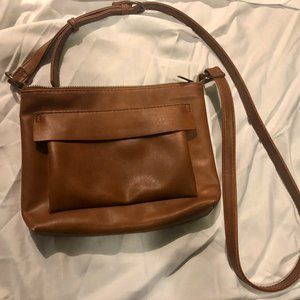 Camel Brown Cross Body Bag